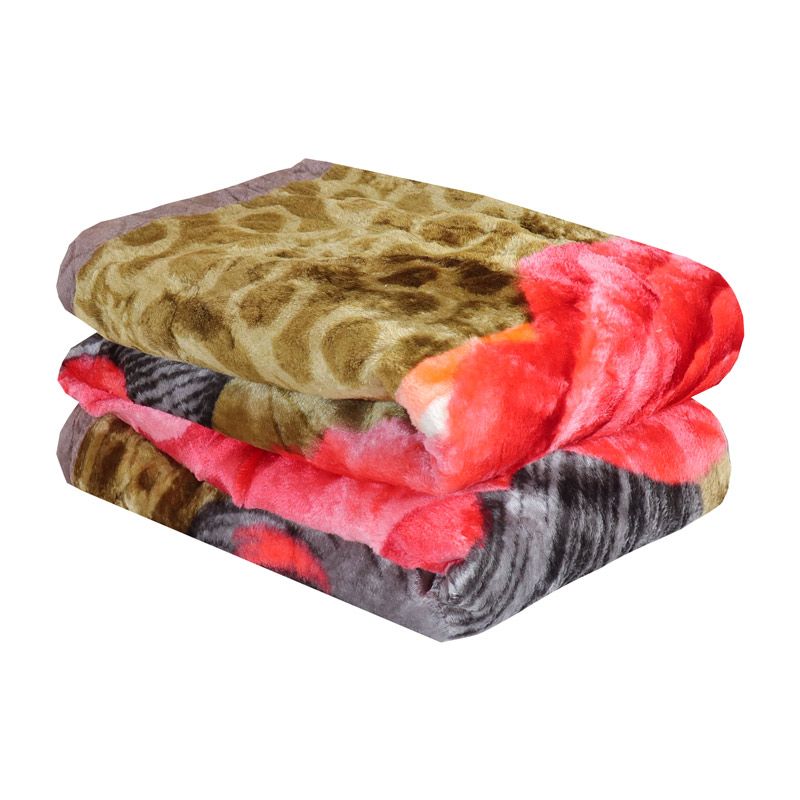 【Promotion】2.3kg 200*230cm/6.5*7.5 feet  Thicken blanket winter super soft double blanket flannel blanket