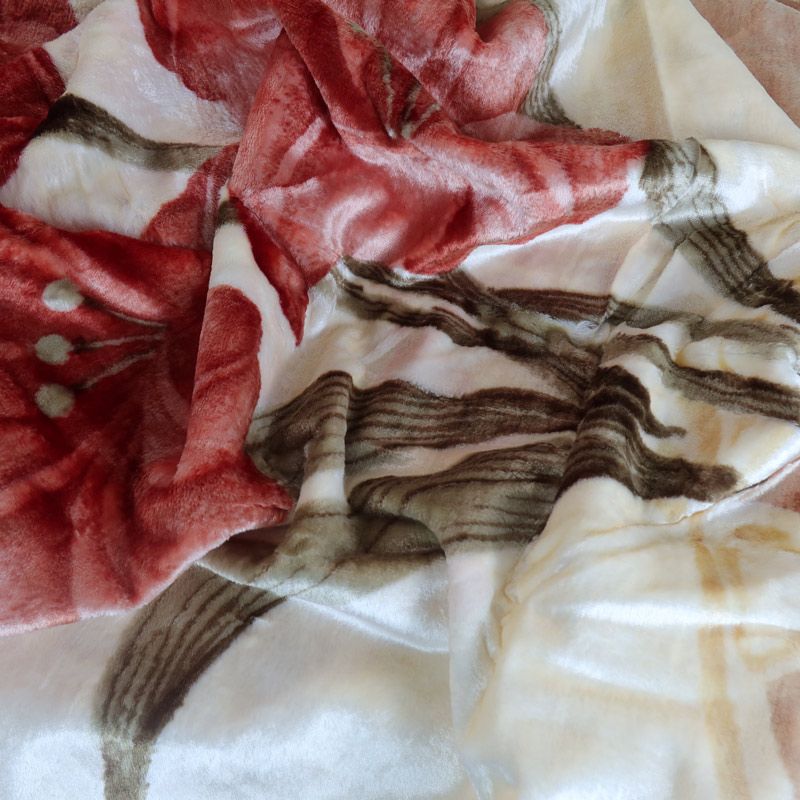 2.3kg 200*230cm /6.5*7.5 feet  Thicken blanket winter super soft double blanket flannel blanket