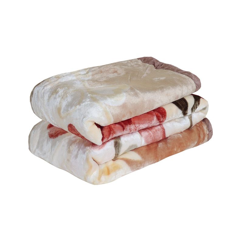 2.3kg 200*230cm /6.5*7.5 feet  Thicken blanket winter super soft double blanket flannel blanket