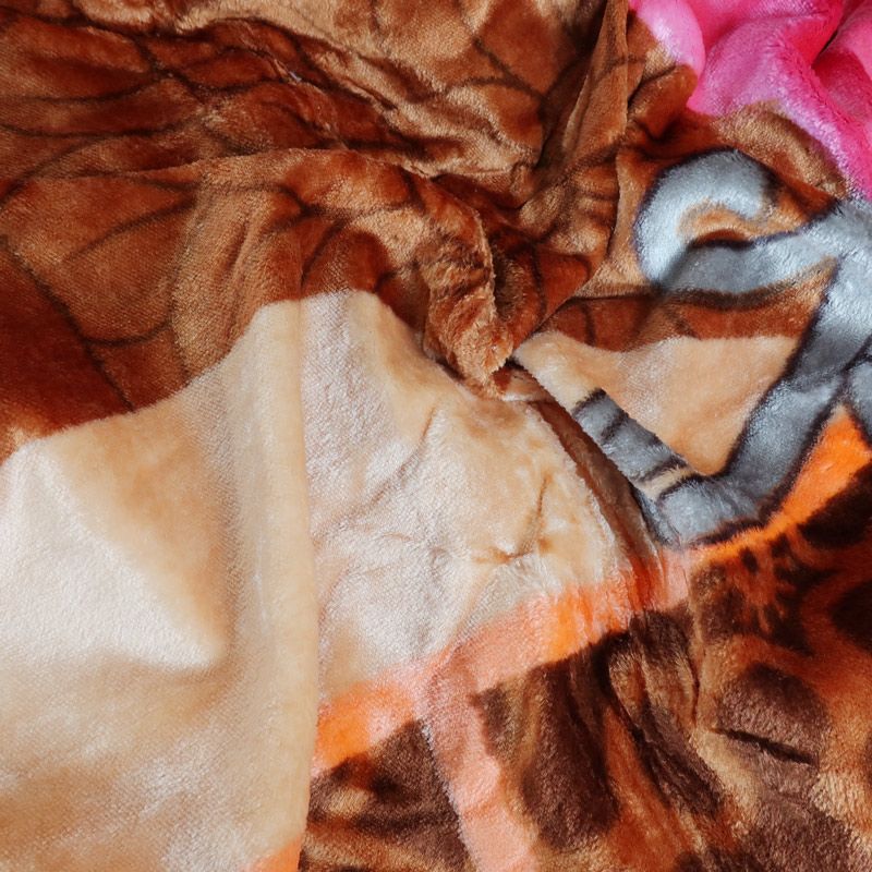2.3kg 200*230cm /6.5*7.5 feet  Thicken blanket winter super soft double blanket flannel blanket