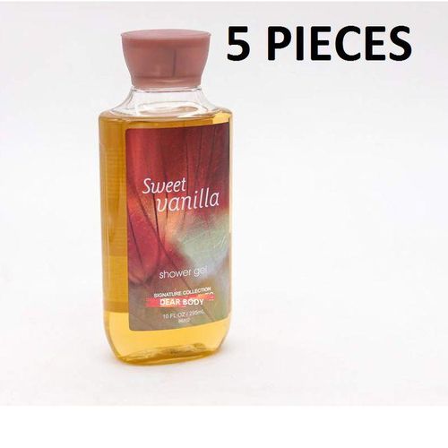 Dear Body Sweet Vanilla (Set Of 5 Shower Gels)