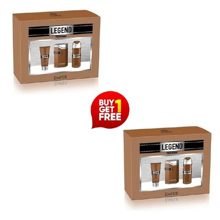 Emper Legend Perfume Gift Set For Men Buy one get one free original last 48hours