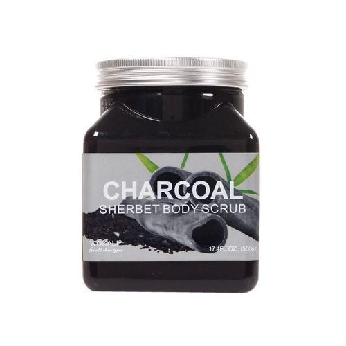 Wokali Charcoal Sherbet Whole Body Scrub - 500ml.