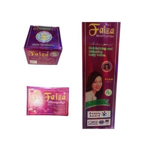 Faiza Beauty LOTION+CREAM+SOAP(anti acnes,freckles,wrinkles)
