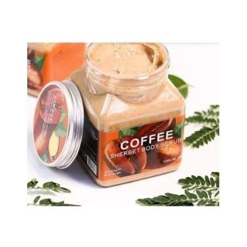 Fruit Of The Wokali Sherbet Body Scrub contains chamomile extract, natural oil and shea butter