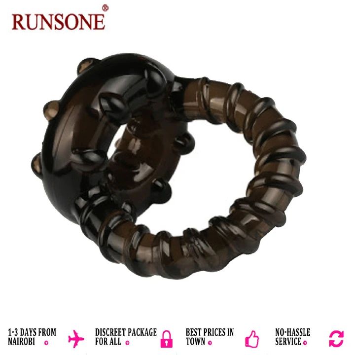 Elastic Cock Ring Testicle Restraint Prolonged Intercourse Adult Sex Toy for Men - image 14