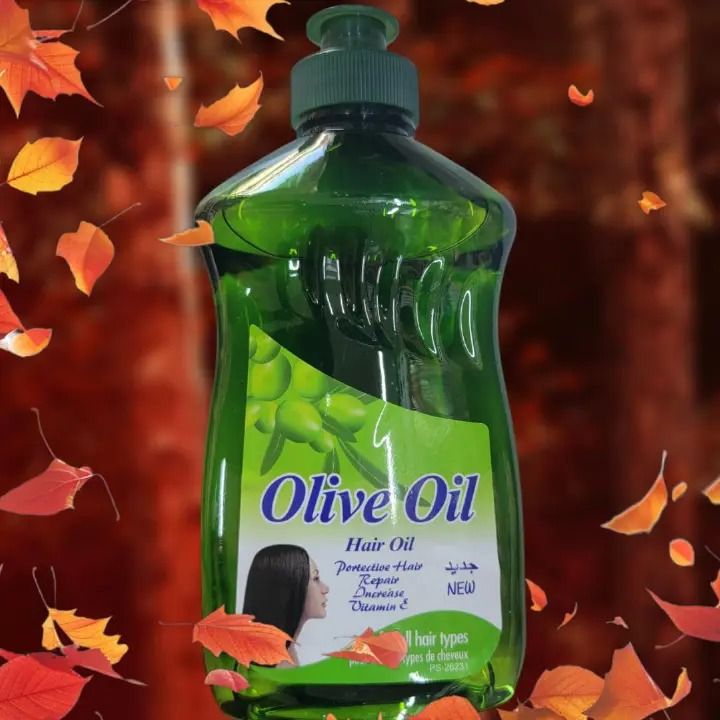 OFFER!!!Olive Oil Hair Oil – 100% Natural Nourishing Treatment for Dry, Damaged & Frizzy Hair – Strengthens Roots & Promotes Hair Growth –250ml