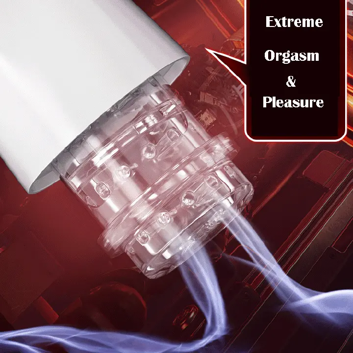 Automatic Male Masturbator Cup Electric Masturbation Stroker Thrusting Rotating Blowjob Pussy with Textured Sleeve Adult Sex Toy for Men - image 9