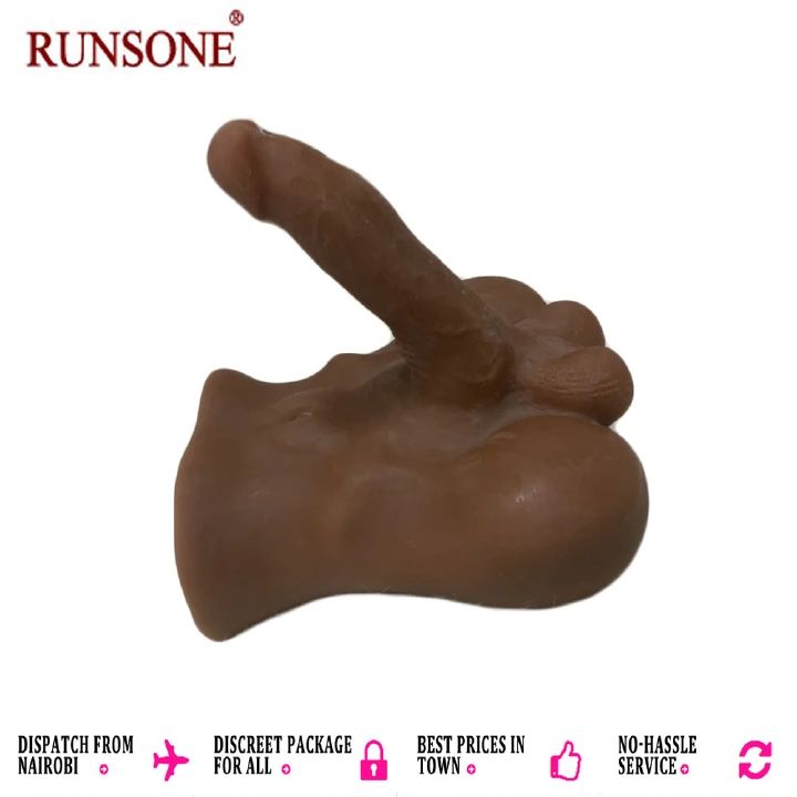 3kgs Realistic Dildo Male Torso Sex Doll with Flexible Big Cock Tight Anal Tunnel Female Masturbator Adult Unisex Sex Toys for Women Couple Lesbian Gay