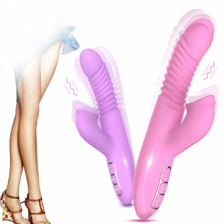 Women Thrusting G-spot Vibrator Licking Clitoris Heating Dildo USB Rechargeable Clit Vaginal Stimulator Waterproof Adult Sex Toys Valentine Gift for Girlfriend Wife - image 6