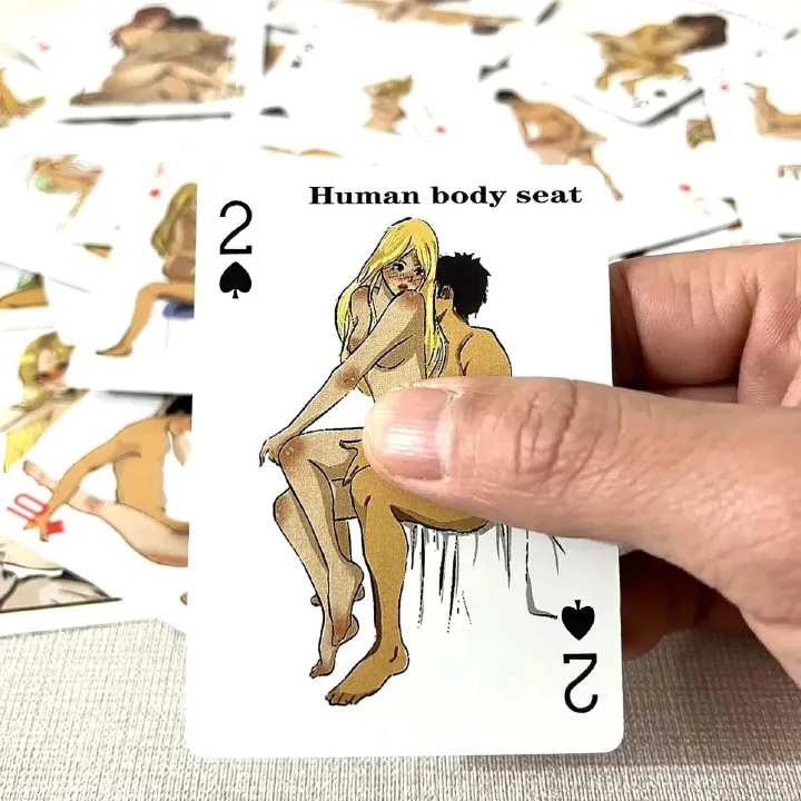 Poker Sex for Lovers Couples Card Game Adult Toy Sex Positions Date Night Fun Club Games for Sexual Intimacy