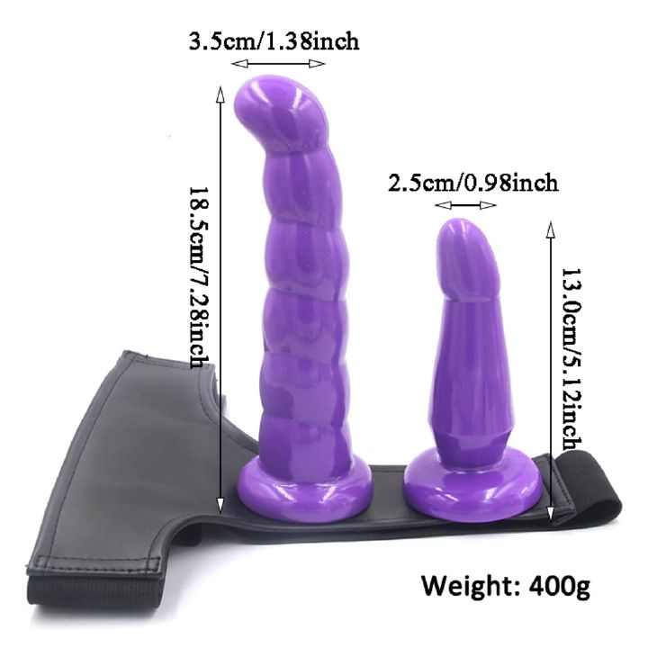 Strapon Vibrator Harness Dildo Anal Plug BDSM Strap-on Butt Plug Fetish Adult Sex Toys for Lesbian Women Couple