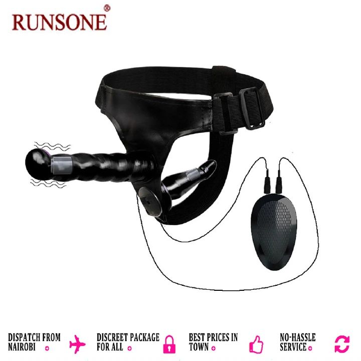 Strapon Vibrator Harness Dildo Anal Plug BDSM Strap-on Butt Plug Fetish Adult Sex Toys for Lesbian Women Couple