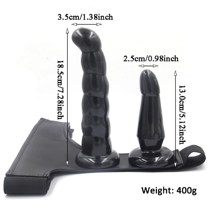 Strapon Vibrator Harness Dildo Anal Plug BDSM Strap-on Butt Plug Fetish Adult Sex Toys for Lesbian Women Couple