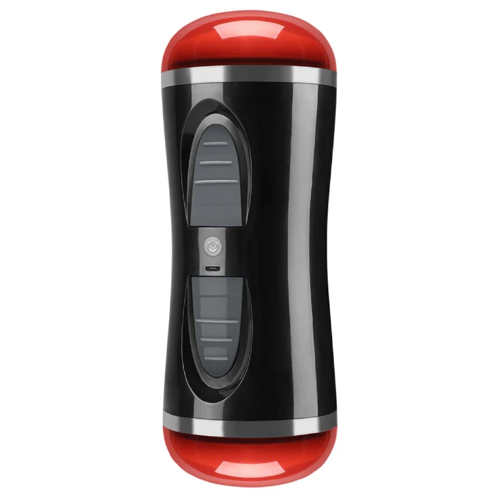 2in1 Male Masturbator Cup Vibrating Mouth Vagina Blowjob Stroker Realistic Textured Pocket Pussy Adult Sex Toy for Men Masturbation