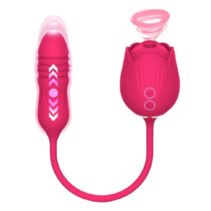 HOT SALE Rose Sex Toy For Ladies Sex Products For Women Sucking Vibration Female Licking Massage Masturbation sex toys adult gift #hua man ting2 - image 10