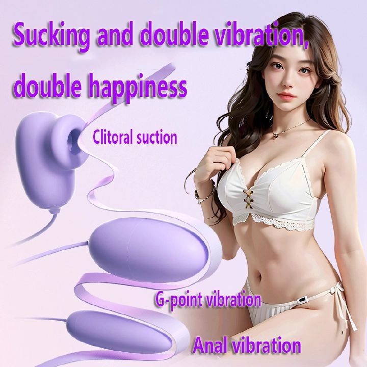 New arrivals Sex Products Massage Vibrator Sex Toys For Ladies 3 vibrating eggs + suck USB interface Console Toys Adult Toys & Games - image 18