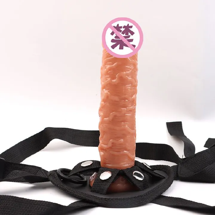 Strap-on Dildo Realistic Dildo with Wearable,Strap Harness Adult Sex Toy Suction Cup for Couple Pegging Women Lesbian Silicone Dildo for Sex Gift - image 4