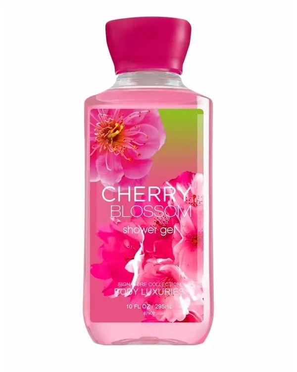 My Dear Body Cherry Blossom Shower Gel 295ml Body Luxury Body Care Moisturizing Aloe and Vitamin E Combined For Softer,Clearer Skin Shower and Batch Accesories