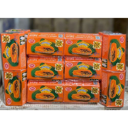 Asantee Papaya And Honey Whitening, Brightening And For Anti Acne Soap
