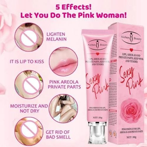 Aichun Beauty Sexy Pink Essence For Lips Areolas Private Parts