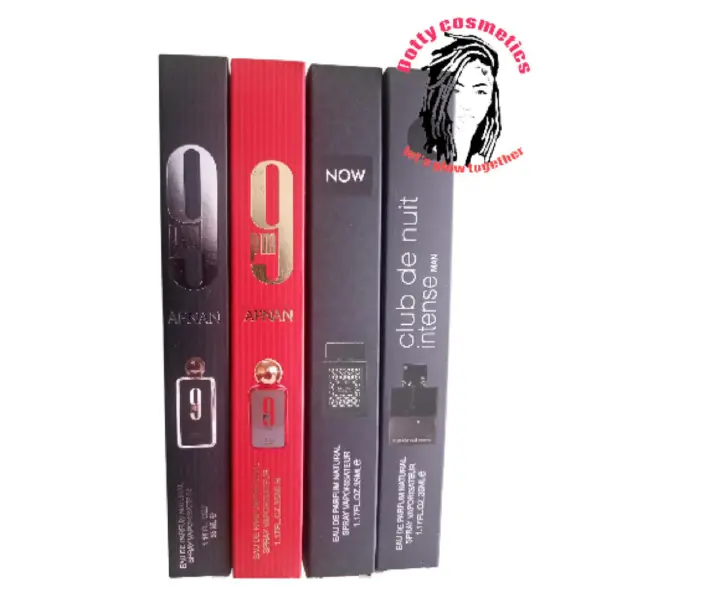 9pm AFNAN BLACK + 9pm REBEL +RAVE NOW + CLUB DE NUIT INTENSE MAN PERFUME 35ML EACH . MEN TRENDING PERFUMES . SMELL GOOD ON A LOW BUDGET