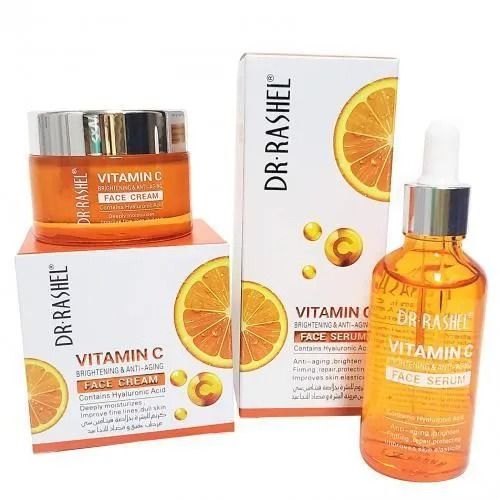 Dr. Rashel Vitamin C Brightening & Anti-Aging Face Cream + Face Serum