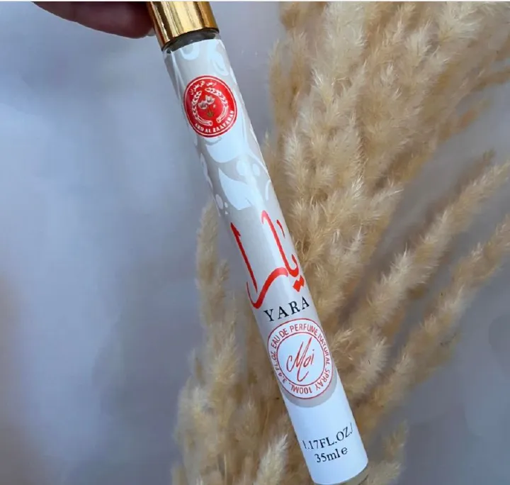 OFFER! 1pc 35ml YARA PINK/ASAD/ YARA ORANGE/ YARA WHITE /Yara candy Travel Perfume – Sweet & Fresh Long-Lasting Fragrance for Men & Women (Lattafa Perfumes: Yara, Asad, Mayar or Khamrah/Soft)