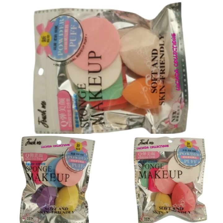 6Pcs Makeup Puff Sponge Beauty Blender Soft Make up Sponges Accessories Tools Set