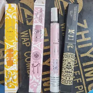 OFFER! OFFER! 1pc 35ml YARA PINK/ASAD/ YARA ORANGE/ YARA WHITE Travel Perfume – Sweet & Fresh Long-Lasting Fragrance for Men & Women (Lattafa Perfumes: Yara, Asad)