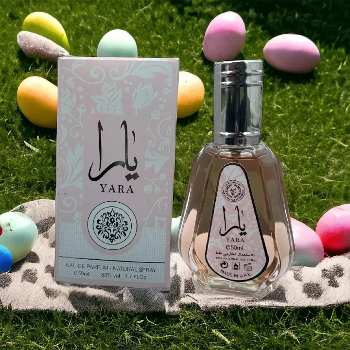 Yara Pink 50ml Long-Lasting Mini Perfume - Elegant & Cool Fragrance Gift for Her, Perfect for Special Occasions