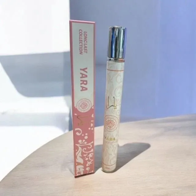 YARA Pink Eau de Parfum 35ml pen perfume – Feminine Floral Fruity Fragrance with a Touch of Vanilla & Musk