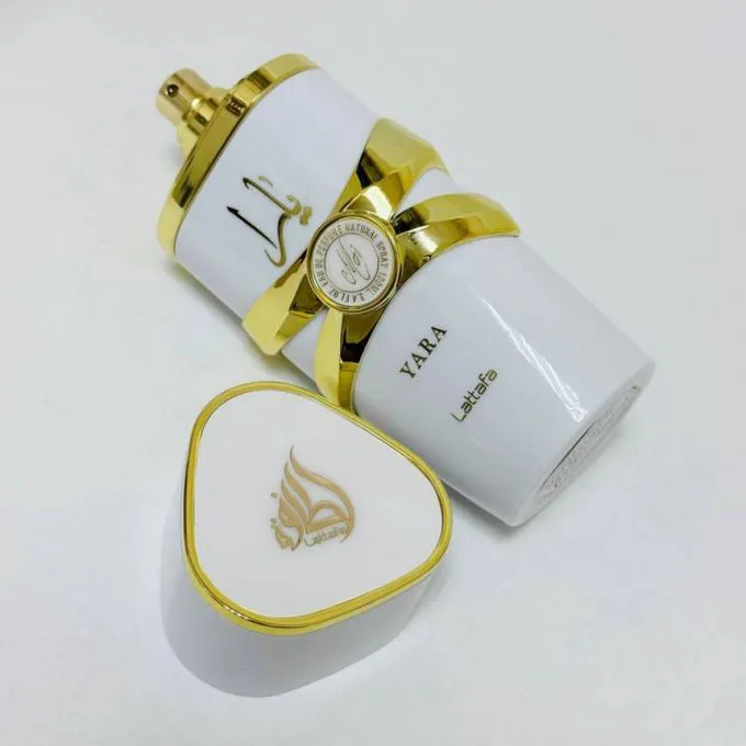 Lattafa White Yara- Yara exquisite high-end Arabic perfume Yara Moi Eau de Parfum Spray for Women and Men, Top notes: Heliotrope,Orchid, Tangerine Middle notes: Gourmand accord, Tropical fruits