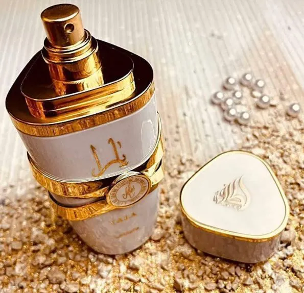 Lattafa White Yara- Yara exquisite high-end Arabic perfume Yara Moi Eau de Parfum Spray for Women and Men, Top notes: Heliotrope,Orchid, Tangerine Middle notes: Gourmand accord, Tropical fruits