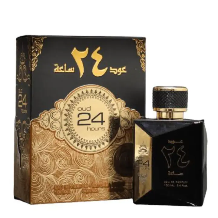 Oud 24 Hrs (Black) or Oud 24 Hrs Majestic Gold | Woody OUD Colognes for Men | Last Longest - 24Hrs | Beast Mode Projection | Masculine Arabic Perfumes. Marashi ya Wanaume. # New Year Sale Deal, 2026