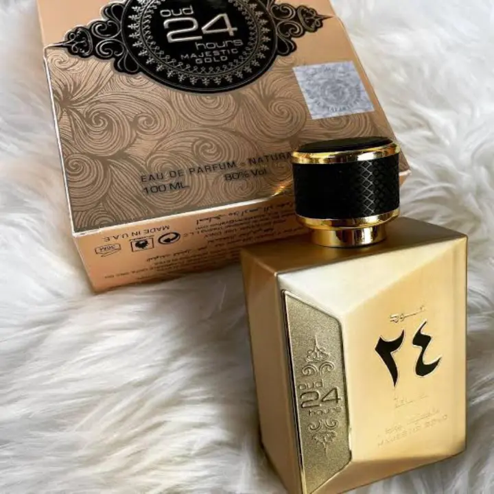 Oud 24 Hrs (Black) or Oud 24 Hrs Majestic Gold | Woody OUD Colognes for Men | Last Longest - 24Hrs | Beast Mode Projection | Masculine Arabic Perfumes. Marashi ya Wanaume. # New Year Sale Deal, 2026