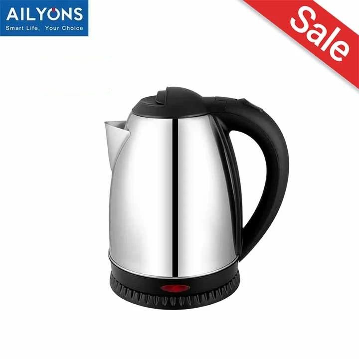 【Promotion】IPCONE 2.0 L Silver & Black Stainless Steel Electric  Kettles