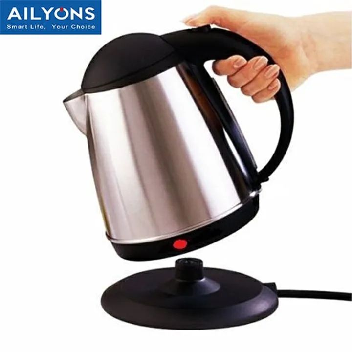 【Promotion】IPCONE 2.0 L Silver & Black Stainless Steel Electric  Kettles