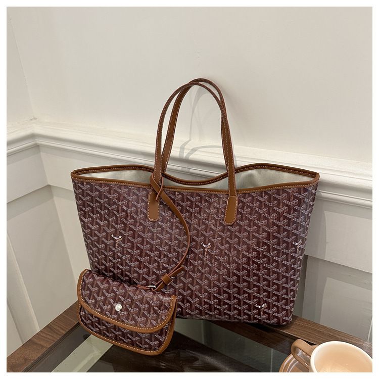 Latest new womens bag fashion retro large capacity PU soft leather bucket shoulder bag trendy handbag