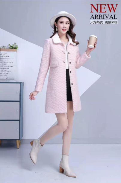 Mayn Warm Long Overflowing Ladies Trench Blazer OverCoats