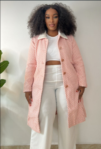 Mayn Warm Long Overflowing Ladies Trench Blazer OverCoats