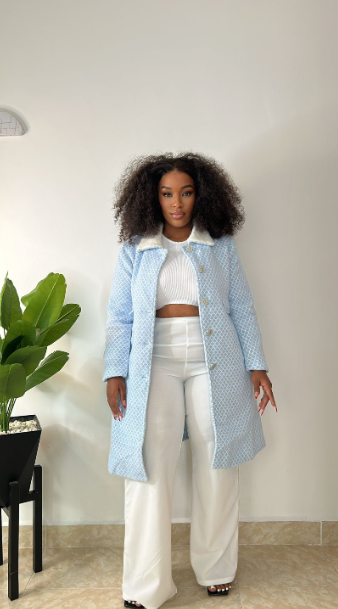 Mayn Warm Long Overflowing Ladies Trench Blazer OverCoats