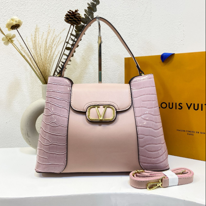 Luis Vuiton Fancy Chain Tote Purse Bag + Satchel
