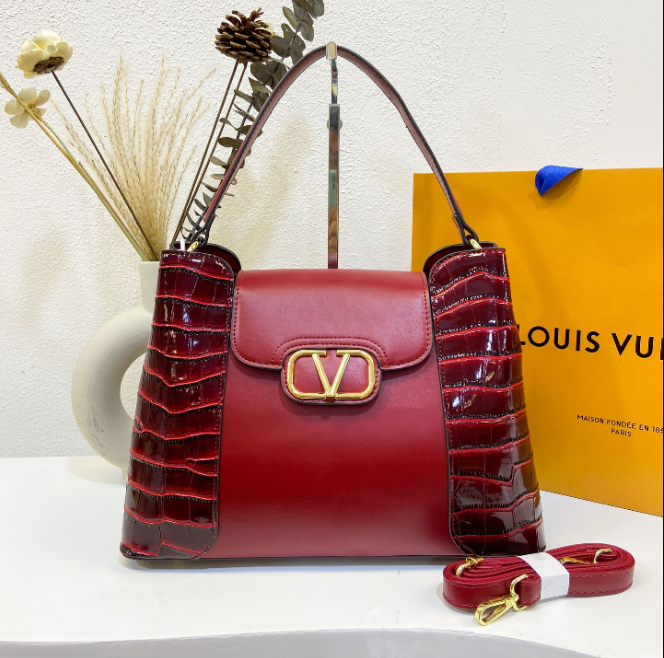 Luis Vuiton Fancy Chain Tote Purse Bag + Satchel