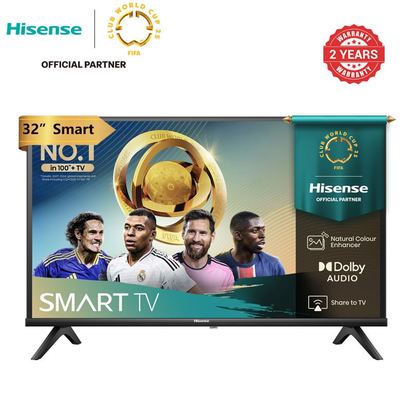 Hisense 32A4KKEN  32 inches Smart Frameless Full HD LED VIDAA  TV