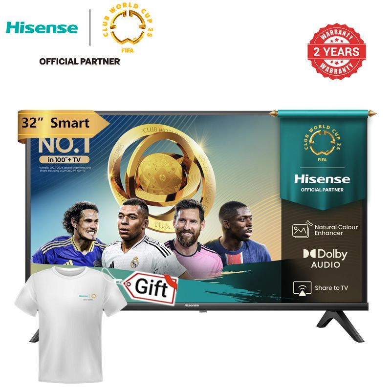 Hisense 32A4KKEN  32 inches Smart Frameless Full HD LED VIDAA  TV