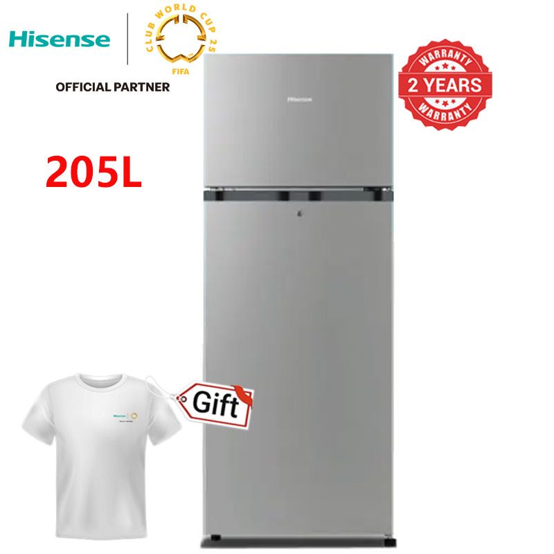 Hisense Fridge REF205DR 205 Liters Double Doors Refrigerator fridges and freezers