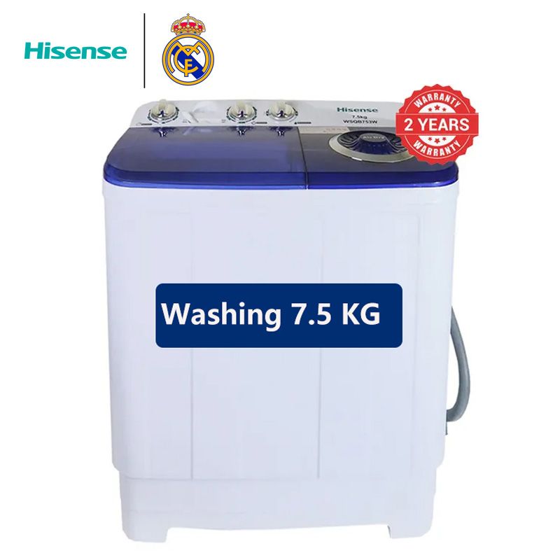Hisense 7.5 kg WSQB753W Twin-tub Washing Machine