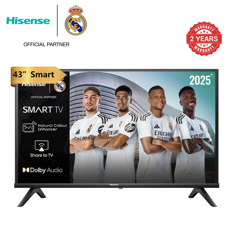 Hisense 43A4H A4 Series 43-Inch Class FHD Smart VIDAA TV with DTS Virtual X, Game & Sports Modes, Chromecast Built-in, Alexa Compatibility FHD Smart VIDAA TV with DTS Virtual X, Game & Sports Modes, C