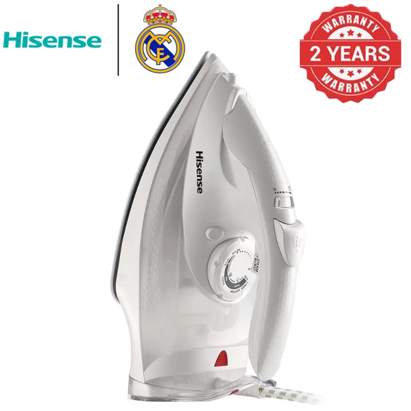 Hisense Steam Iron H28SIWES1 SteamCare Pro 2800W Ceramic Soleplate Anti Drip System 250g/min Steam Boost